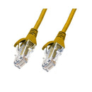 Cat 6 Ultra Thin Lszh Pack Of 50 Ethernet Network Cable Yellow