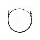 10 Pcs Cat 6 Ultra Thin Lszh Ethernet Network Cable Black