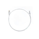 10 Pcs Cat 6 Ultra Thin Lszh Ethernet Network Cable White