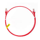 Cat 6 Ultra Thin Lszh Pack Of 10 Ethernet Network Cable Red