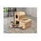 Cat Cardboard House Tree Scratcher Pet Post Pad Mat Tower Condo