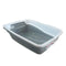 Cat Litter Tray Plastic 48X38 5X12Cm Non Spill Mess