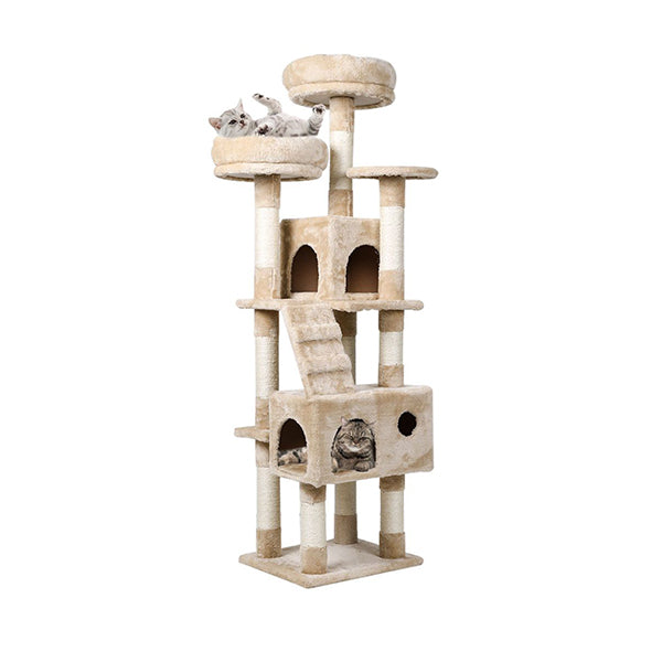 Cat Tree Tower Condo Play Pet Activity Kitty Bed