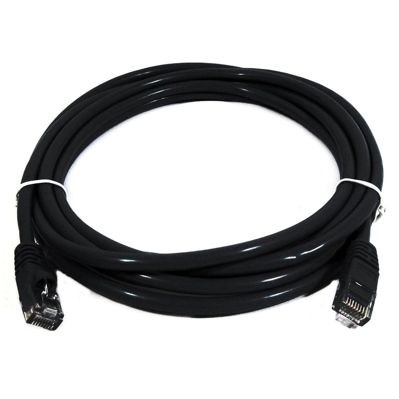 Cat 6a UTP Ethernet Cable, Snagless - Black
