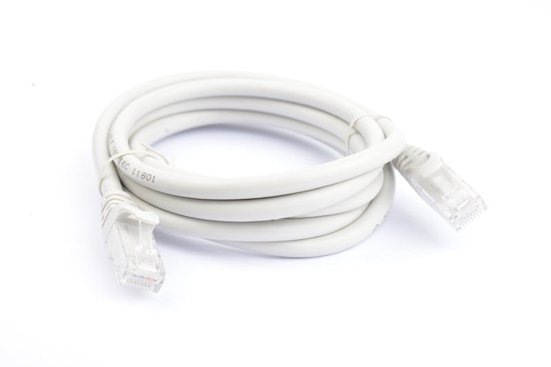 Cat 6a UTP Ethernet Cable, Snagless - Grey