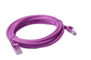 Cat 6a UTP Ethernet Cable, Snagless - Purple