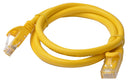 Cat 6a UTP Ethernet Cable, Snagless - Yellow