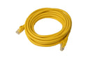 Cat 6a UTP Ethernet Cable, Snagless - Yellow