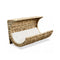 Cat Bed With Cushion Water Hyacinth 37 X 20 X 20 Cm