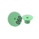100 Pcs Cattle Ear Small Livestock Numbered Round Tags