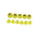 100 Pcs Cattle Ear Small Livestock Numbered Round Tags