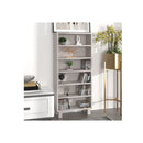 Cd Cabinet White 45 X 18 X 100 Cm Solid Wood Pine