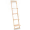 Cedar Wood Ladder Wall Shelf