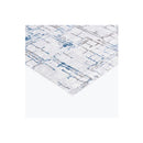 Celine Vague Blue Polyester Rug 160Cm X 230Cm