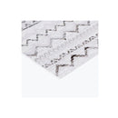 Celine Vague Polyester Cream Grey Rug