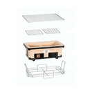 Ceramic Bbq Grill Smoker Hibachi Japanese Tabletop Charcoal Barbecue