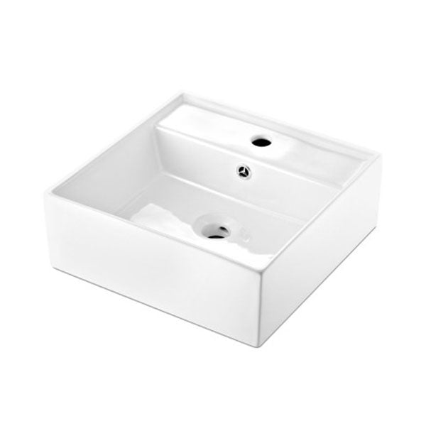 Ceramic Sink Square White 415 x 415