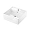 Ceramic Sink Square White 415 x 415