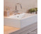 Ceramic Sink Square White 415 x 415