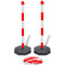 Chain Post Set with 10m Plastic Chain