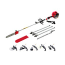 Petrol Pole Chainsaw Brush Cutter Whipper Grass Hedge Trimmer Pruner