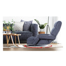 Floor Sofa Bed Lounge Chair Recliner Chaise Chair Swivel Charcoal