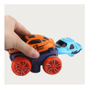 Changeable Track In The Dark Track Led Light Up Race Car Flexible Toy
