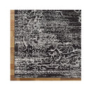 Charm Dark Grey Hallway Runner Rug