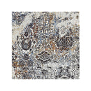Charm Light Grey Hallway Runner Stain Resistant Rug