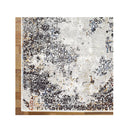 Charm Light Grey Hallway Runner Stain Resistant Rug