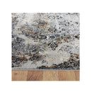Charm Light Grey Hallway Runner Stain Resistant Rug