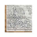 Charm Machine Knotted Light Grey Hallway Runner Rug