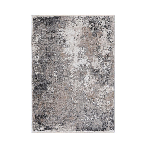 Chesapeake Nineveh Grey Abstract Soft Rug