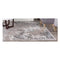 Chesapeake Nineveh Grey Abstract Soft Rug