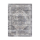 Chesapeake Punjab Grey Traditional Soft Rug