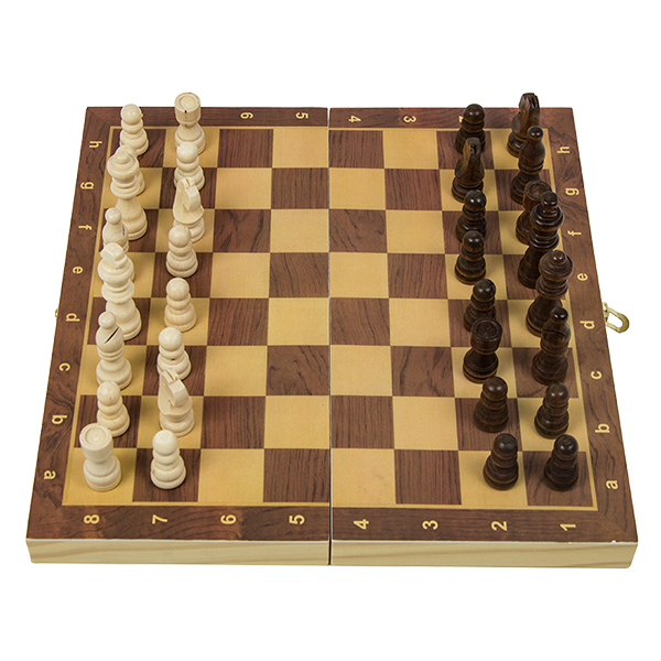 Chess Board Games Folding Large Wooden Set