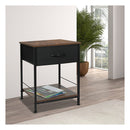 Bedside Tables Side Table End Sofa Storage Cabinet Shelf Chest Drawer