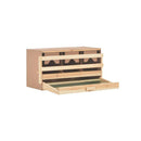 Chicken Laying Nest 3 Compartments 72 X 33 X 38 Cm Solid Pine Wood