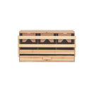 Chicken Laying Nest 3 Compartments 72 X 33 X 38 Cm Solid Pine Wood