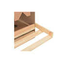 Chicken Laying Nest 3 Compartments 72 X 33 X 38 Cm Solid Pine Wood