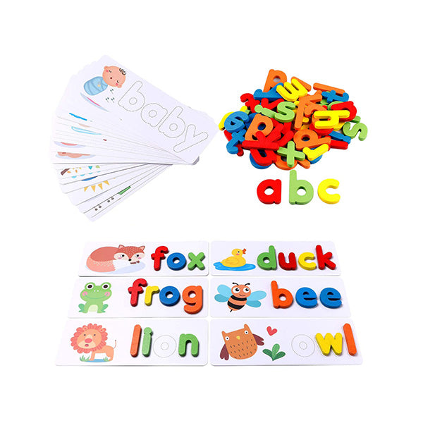 Children 26 English Letters Early Education Word Spelling Exercise