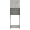 Chipboard Washing Machine Cabinet Concrete Grey