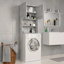 Chipboard Washing Machine Cabinet Concrete Grey