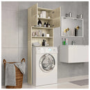 Chipboard Washing Machine Cabinet Sonoma Oak