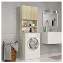 Chipboard Washing Machine Cabinet Sonoma Oak
