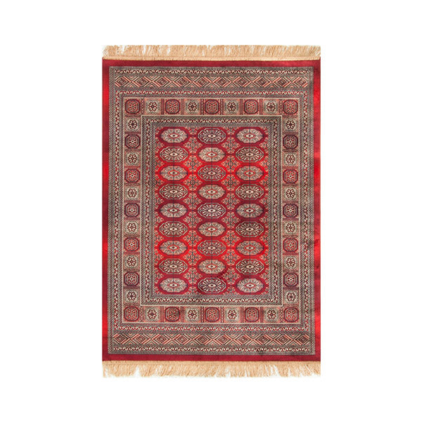 Chiraz Red Non Slip Silky Rug