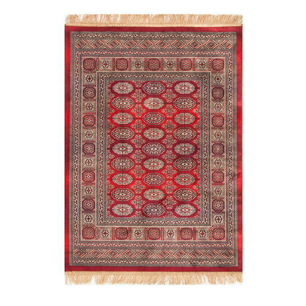 Red Wine Silky Rug 160 X 230 Cm