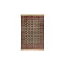 Chiraz Silk Green Hall Rug