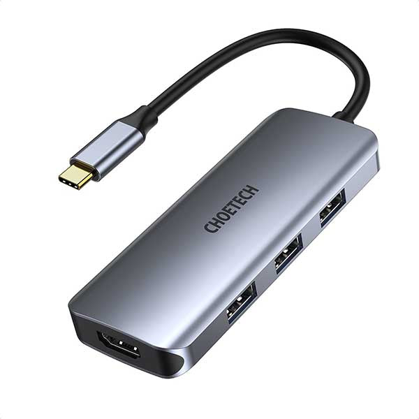 Choetech Usb C 7 In 1 Multifunction Adapter