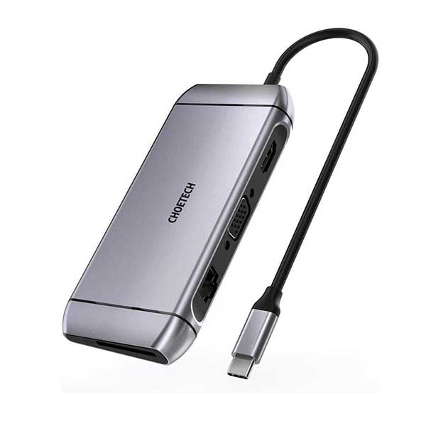 Choetech Usb C 9 In 1 Multifunction Adapter